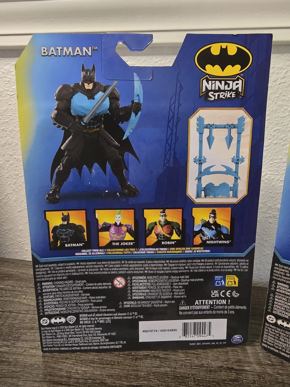 Batman & The Joker Ninja Strike action figure set